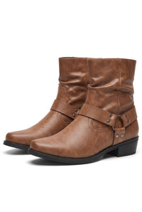 Dark Cowboy Boots