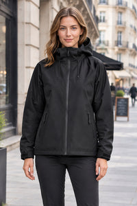 Winddichte Jacke mit Reißverschluss für einen aktiven Alltag