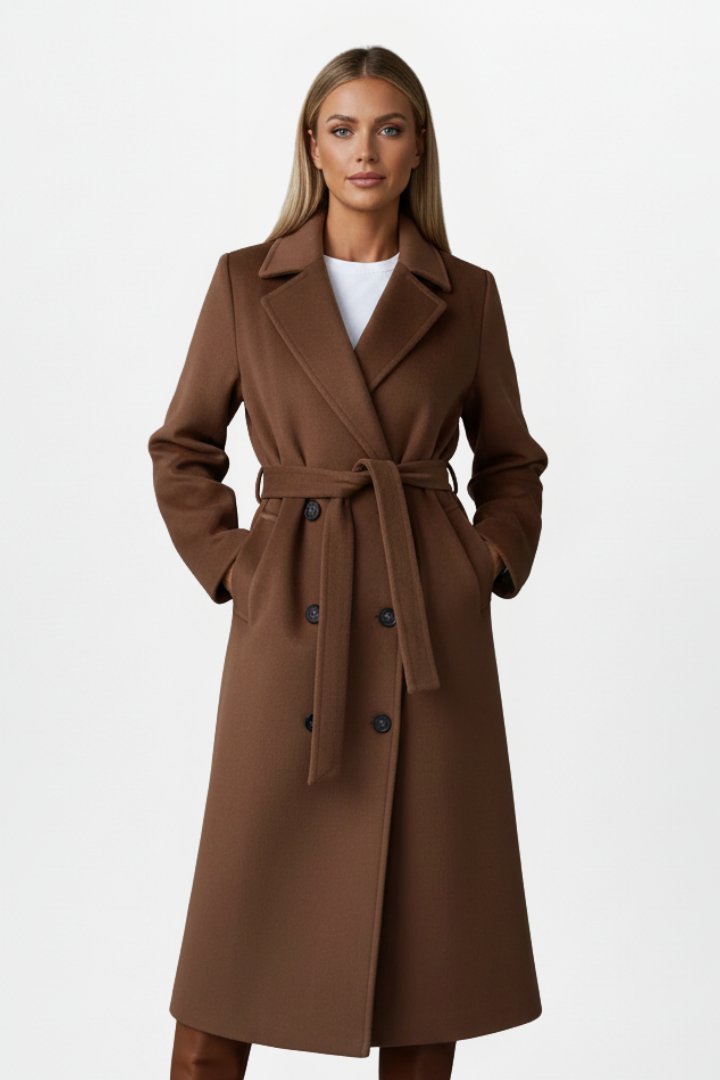 Belted Long Coat