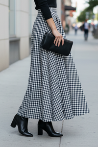 Flowing High Waist Check