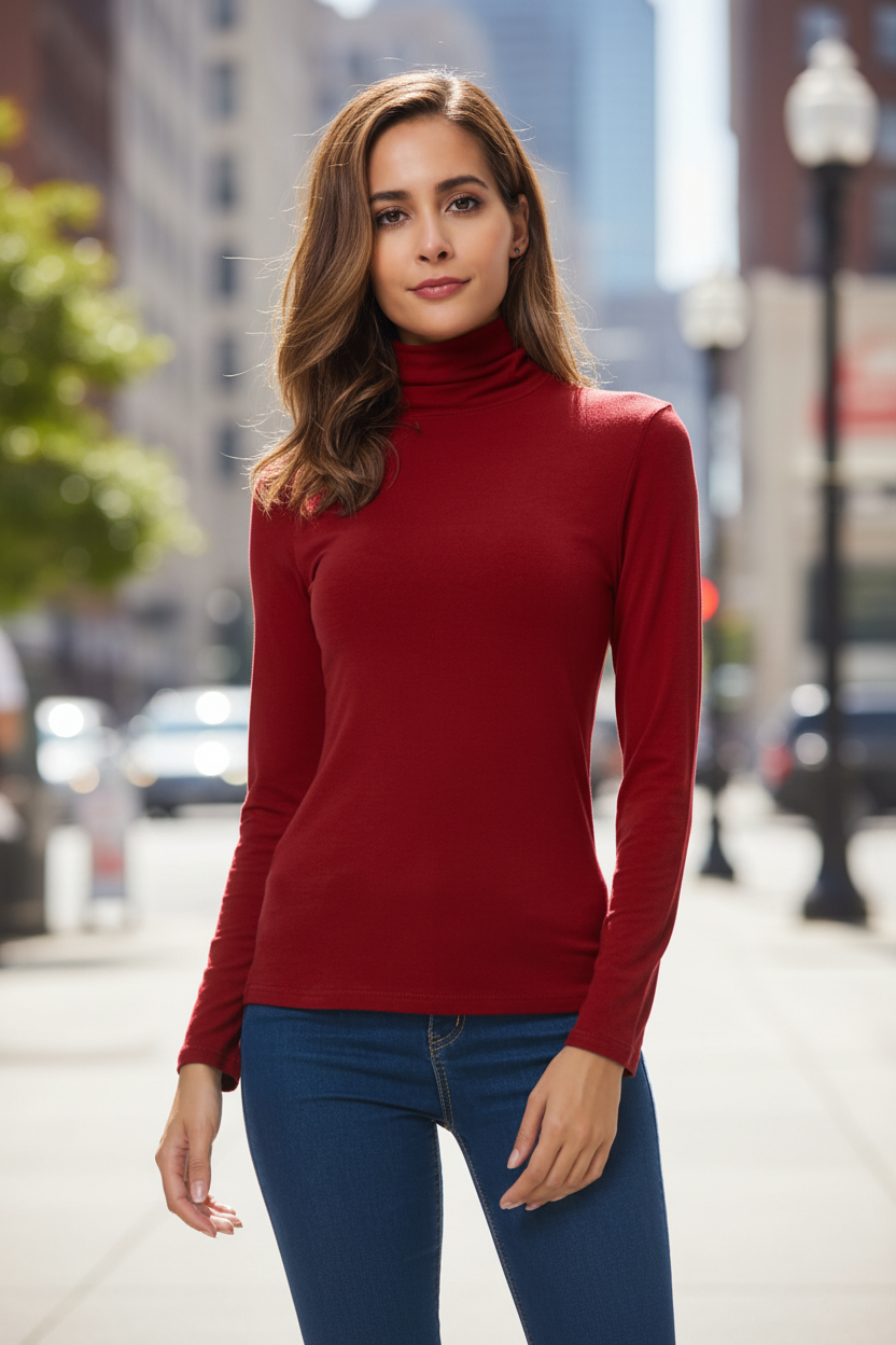 Everyday Turtleneck Sweater