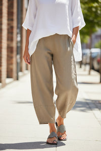 Relaxed Wide Leg Pants