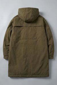 Lightweight Hooded Overcoat