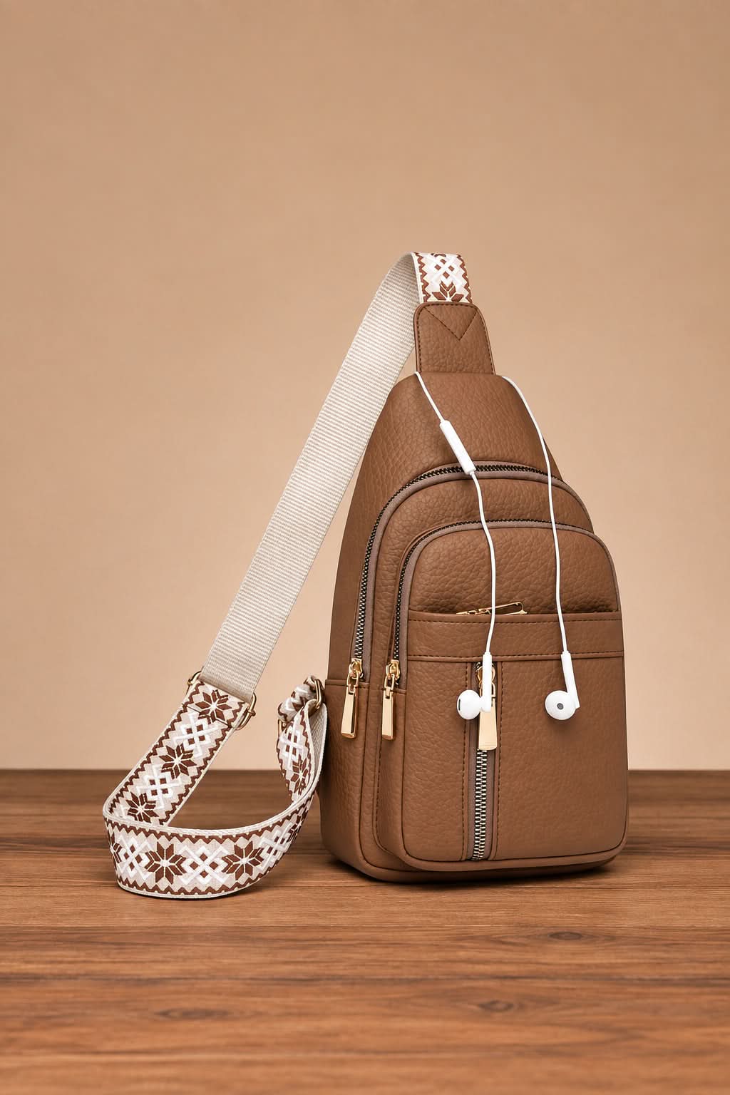 Relaxed Vintage Style Shoulder Bag