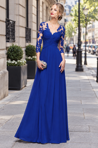 Long-sleeved  Dress for Occasion