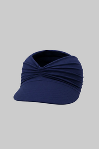Ruched Wide Brim Sun Visor With UPF 50+