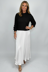 Black and white Edie dress