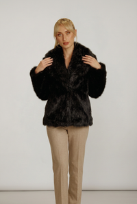 Black Florence coat