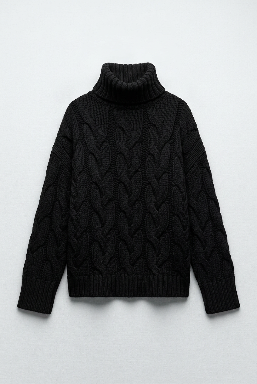 Black Winnie jumper studio preview