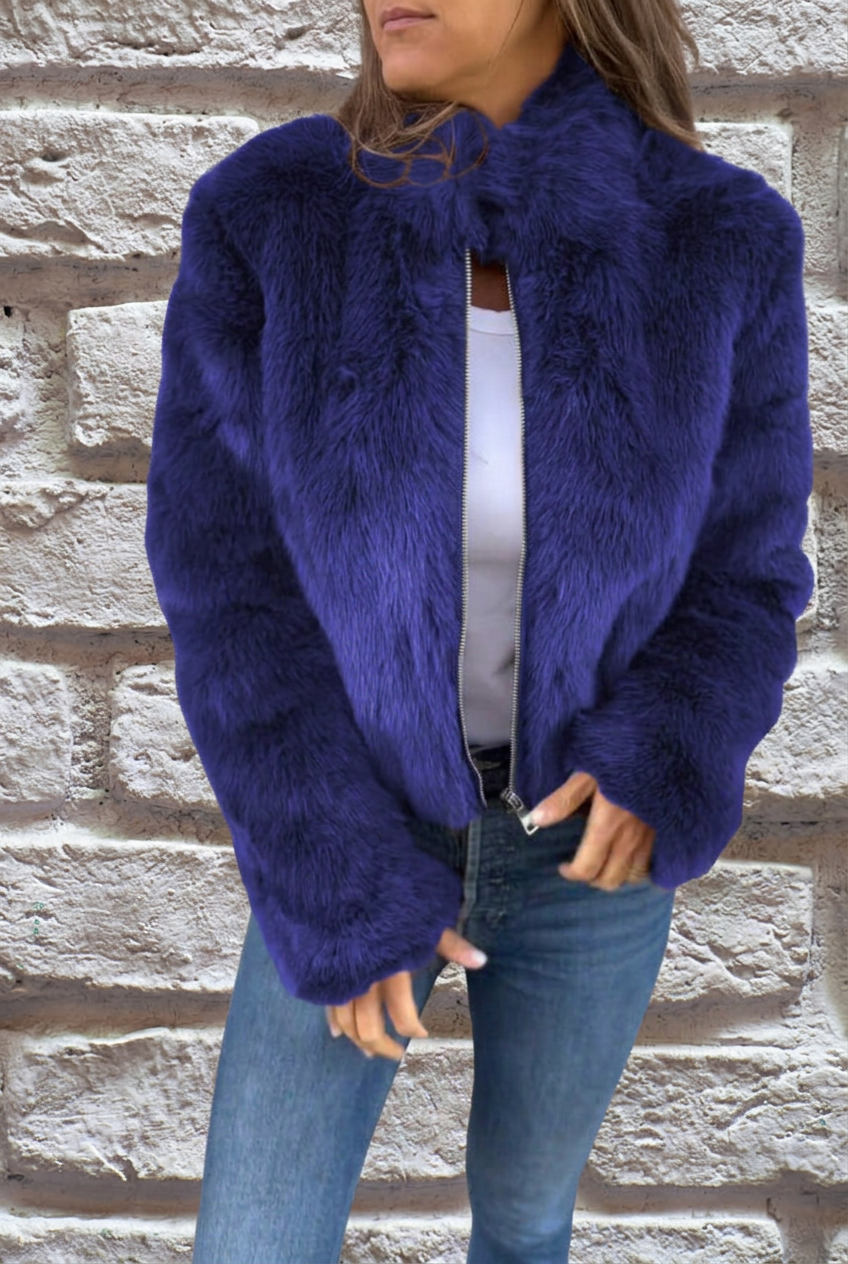Blue Edie jacket, recentered full-jacket view