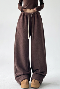 Brown trousers front studio preview