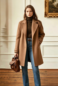 Camel Nancy coat in 2:3