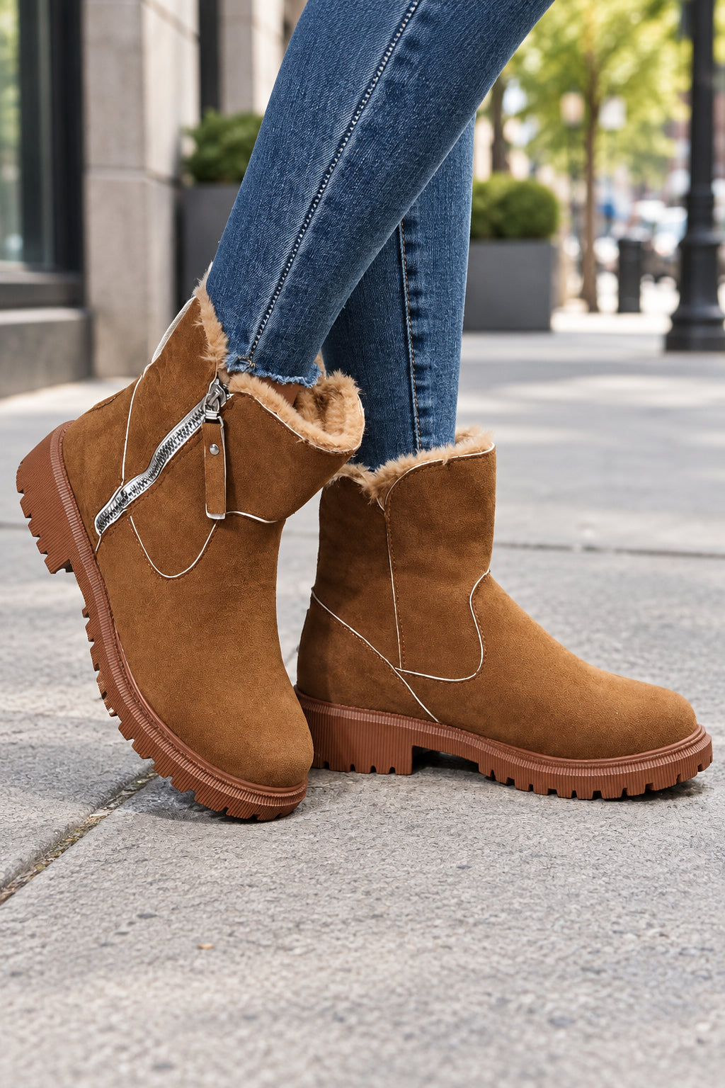 Platform Ankle Boots