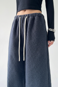 Charcoal trousers detail studio preview