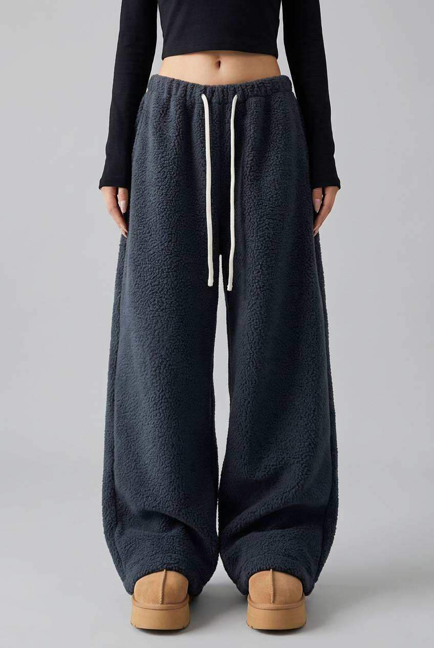 Charcoal trousers front studio preview