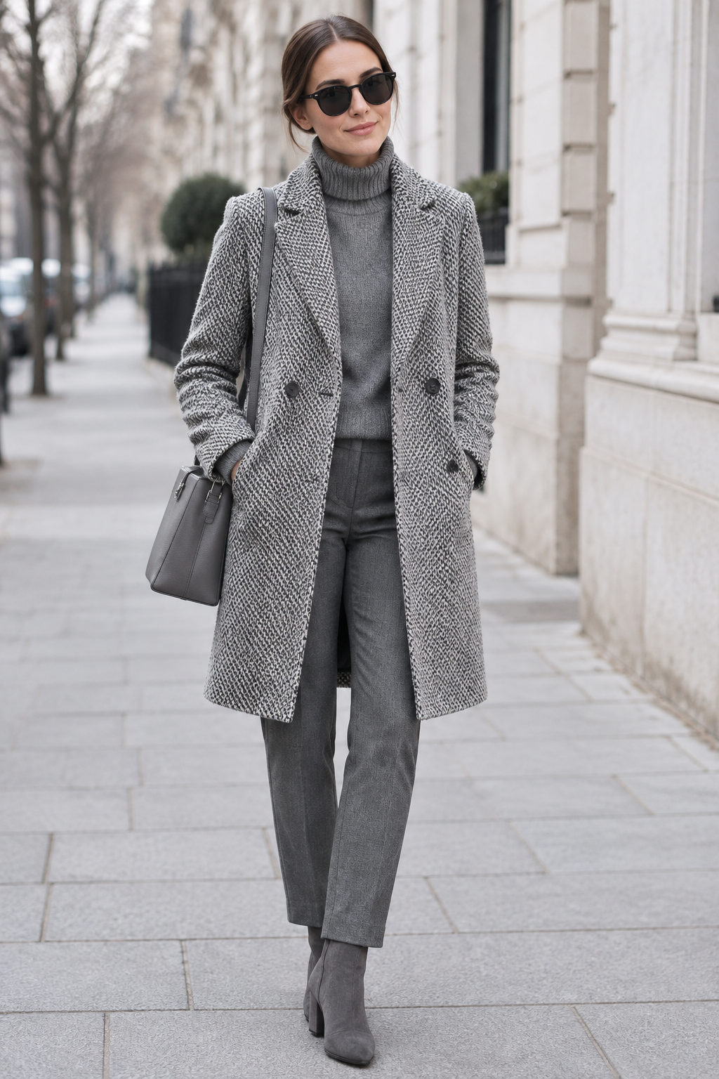 Refined Long Winter Coat