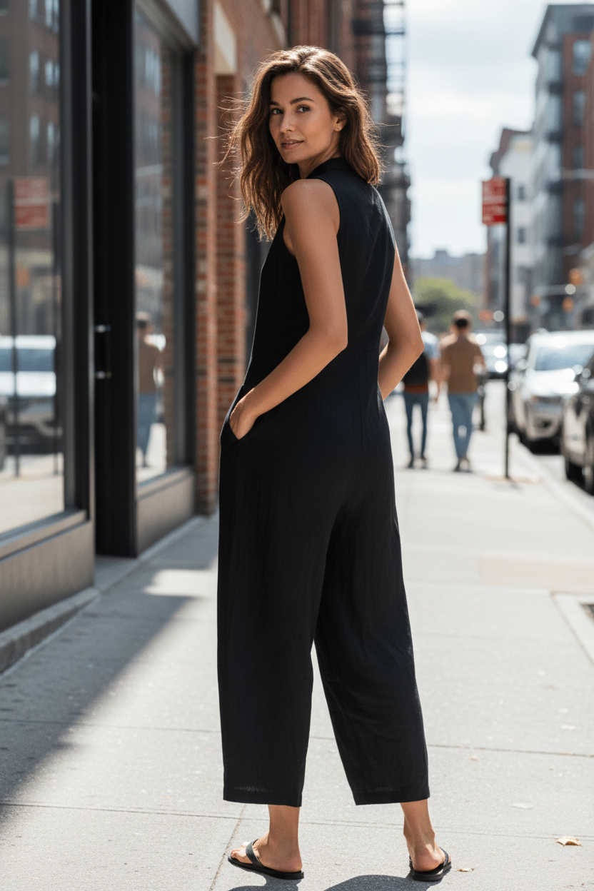 Sleeveless Jumpsuit