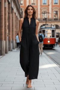 Sleeveless Jumpsuit
