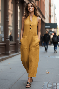Sleeveless Jumpsuit