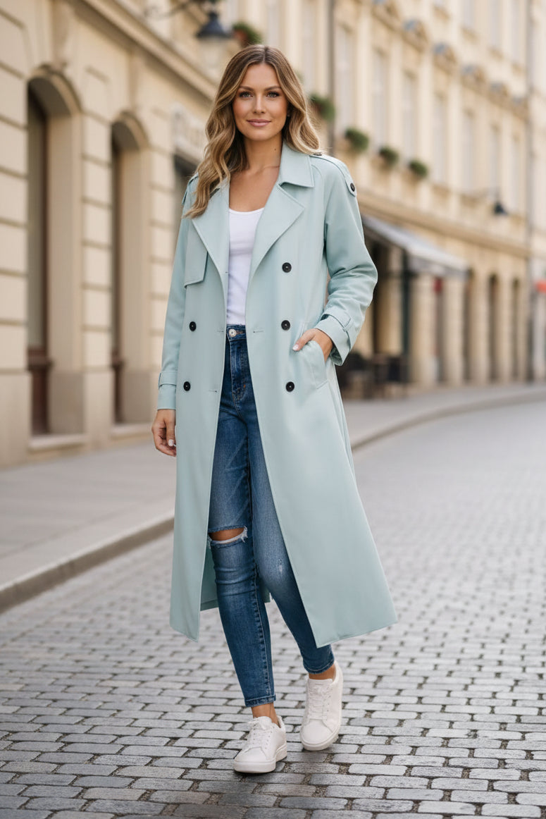 Belted Parka for Everyday Wear
