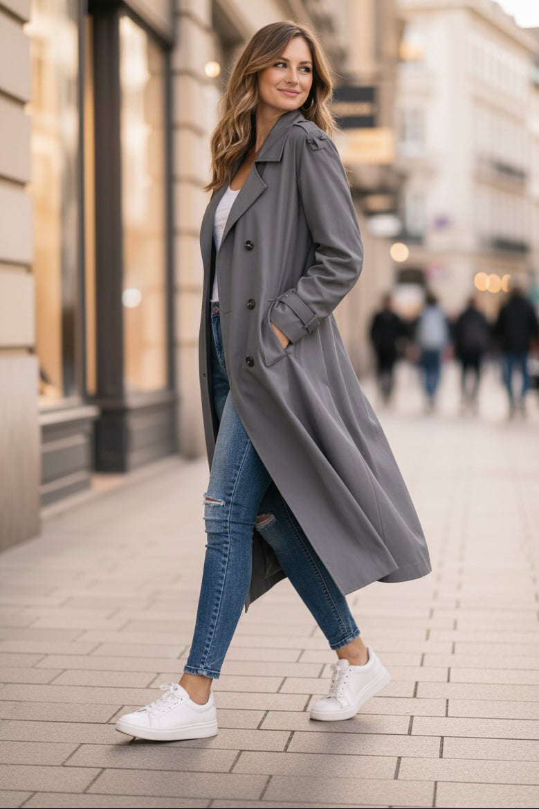 Belted Parka for Everyday Wear