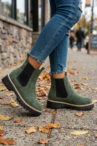 Platform Chelsea Ankle Boots