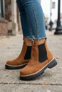 Platform Chelsea Ankle Boots