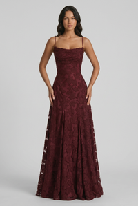 Deidre burgundy front studio preview
