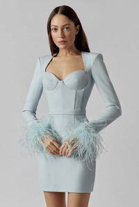 Elsie pale blue dress