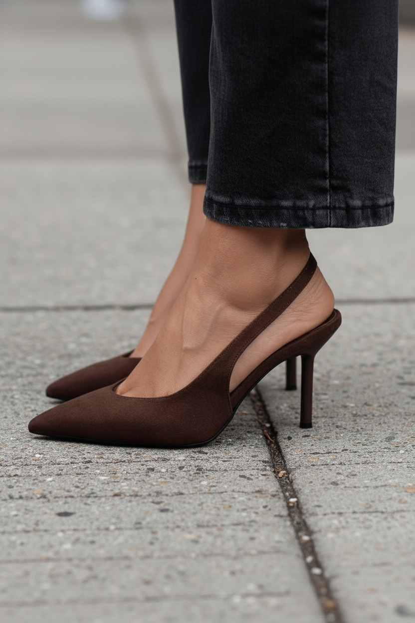 Elegant Pumps with Enhanced Walking Support