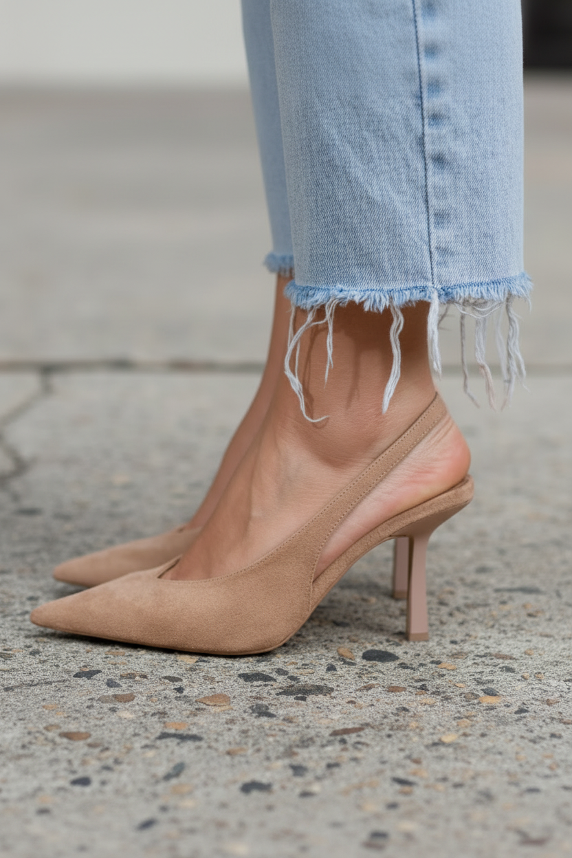Elegant Pumps with Enhanced Walking Support