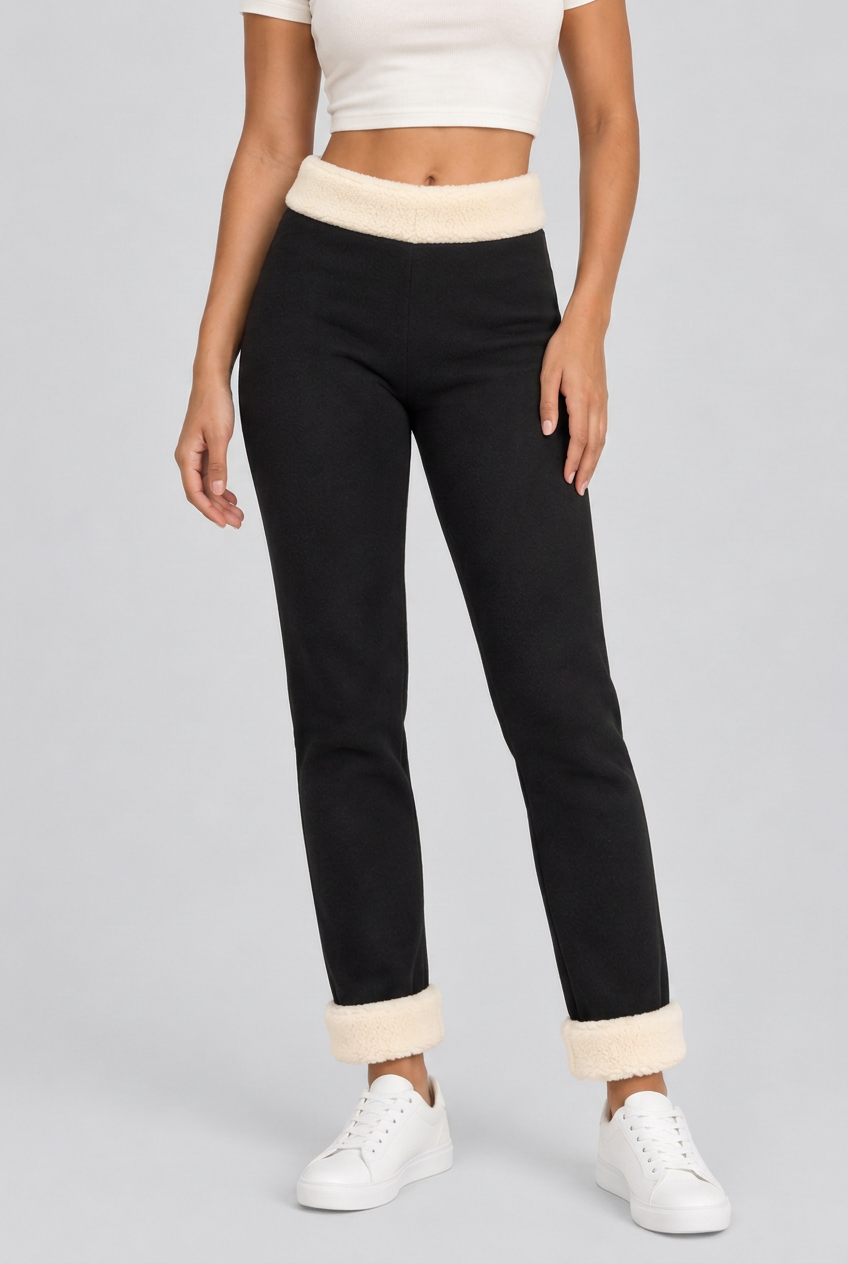 Esme black leggings, studio view