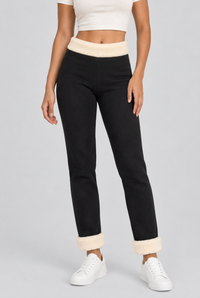 Esme black leggings, studio view