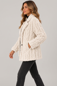 Esme coat side studio preview