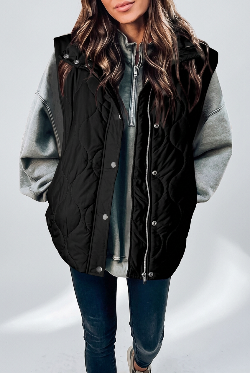 Eula black vest studio preview