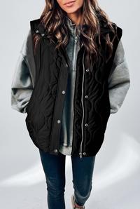 Eula black vest studio preview