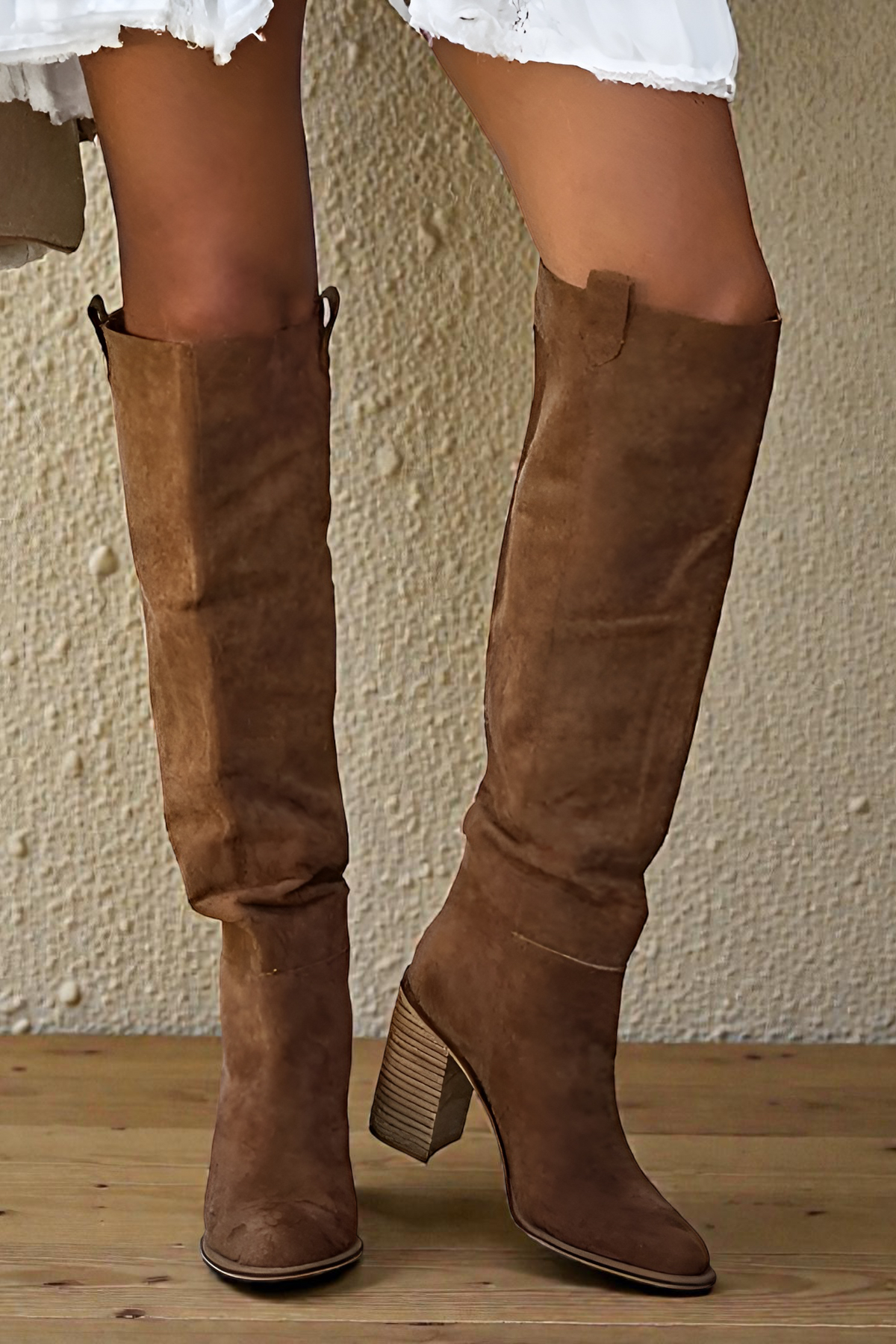 Maisie | Women's Knee High Block Heel Boots