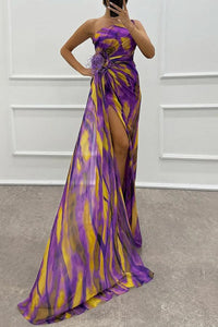 One Shoulder Maxi Dress