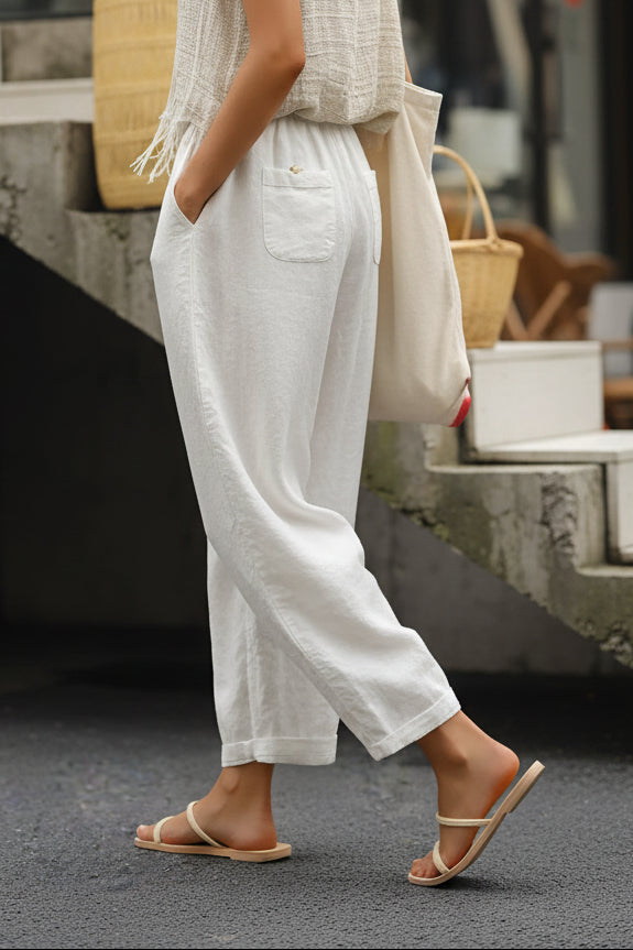 Relaxed Tapered Trousers