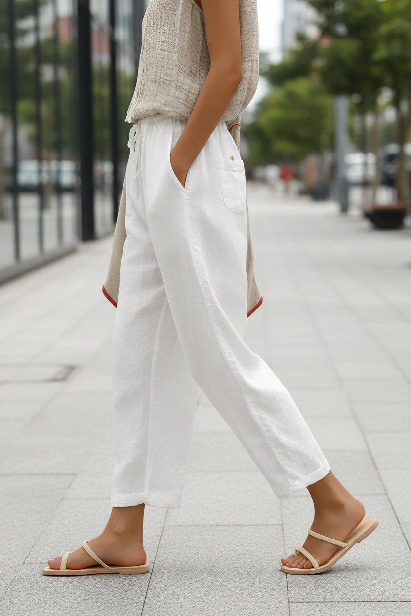 Relaxed Tapered Trousers