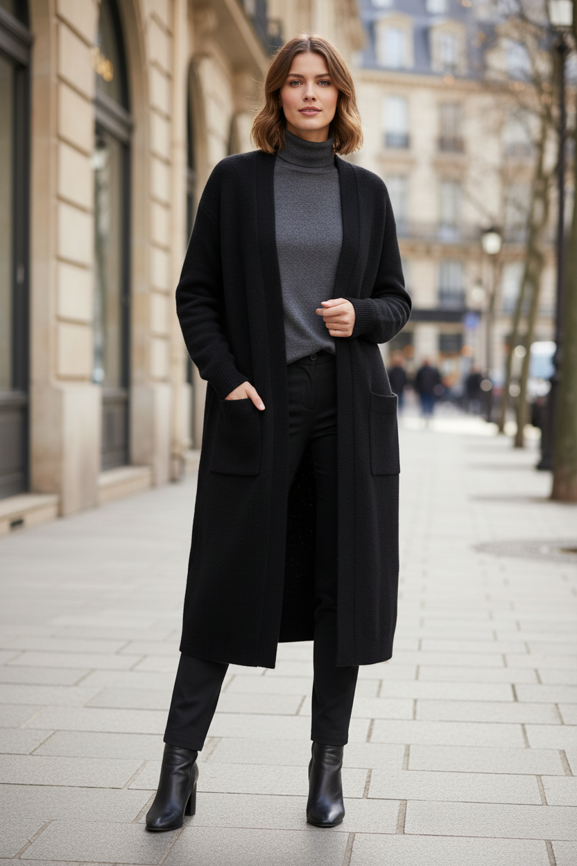 Longline Everyday Oversized Cardigan