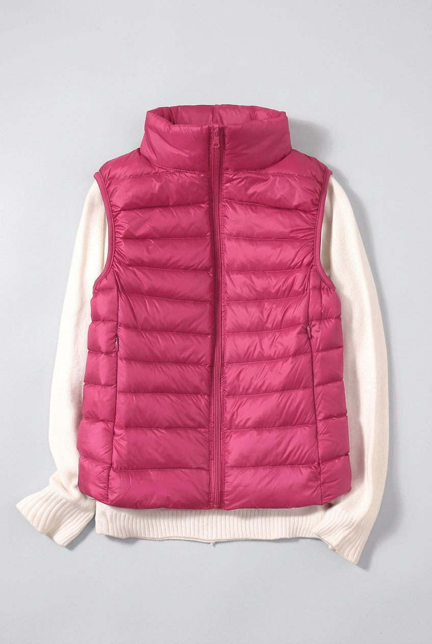 Fuchsia Phoebe gilet