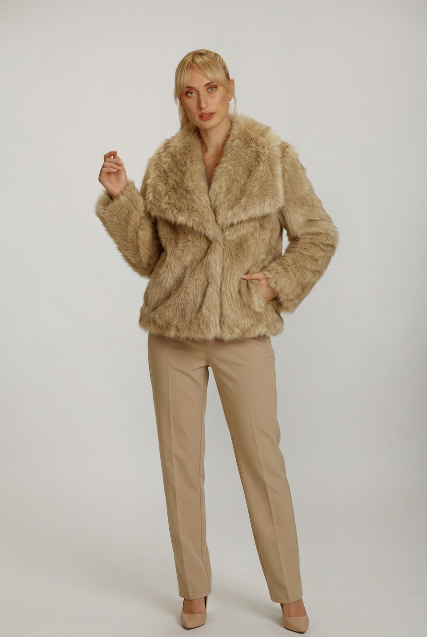 Golden beige Florence coat