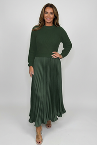 Green Edie dress