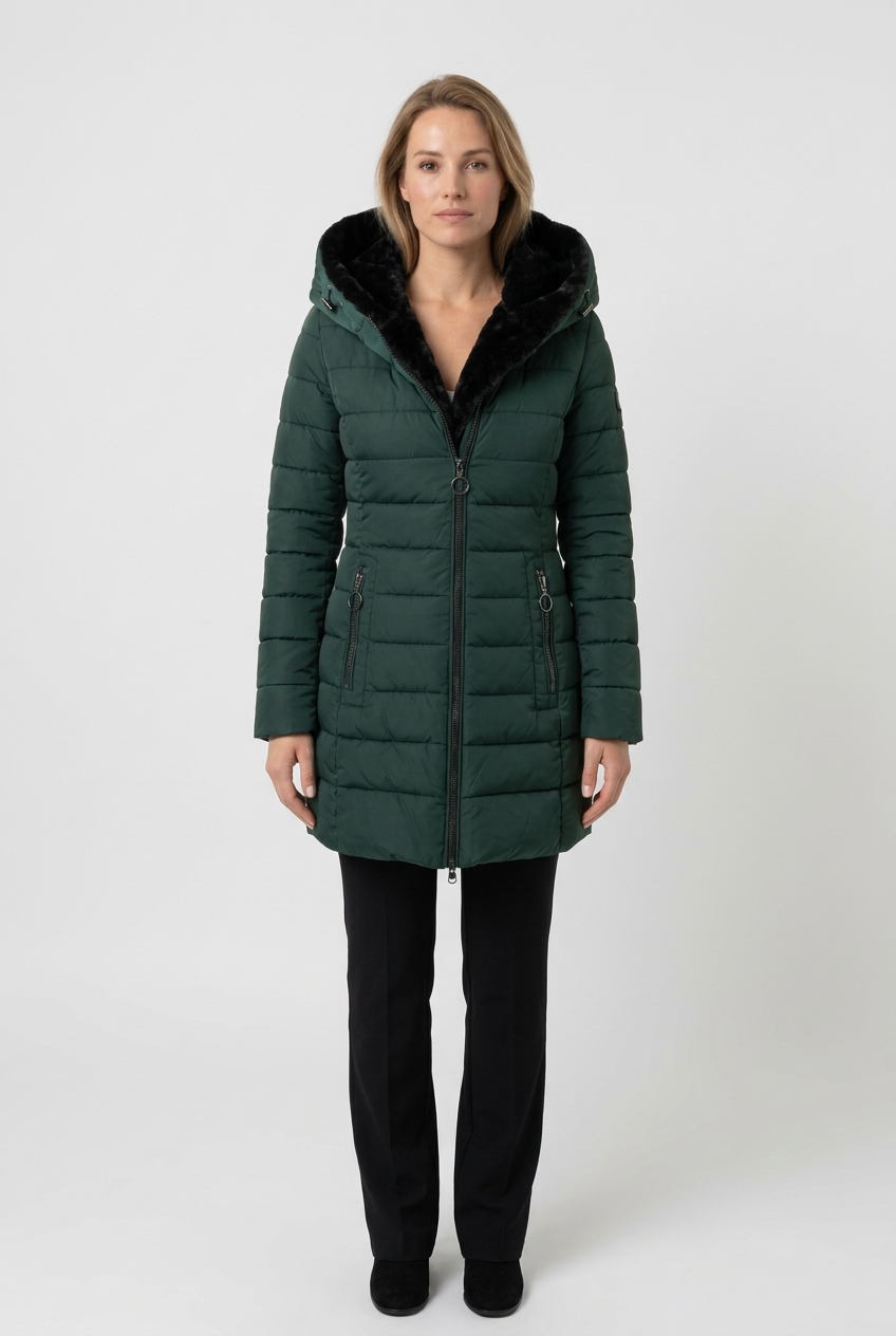 Green Martha jacket studio preview