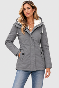 Grey Hattie jacket studio preview