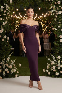 Off The Shoulder Evening Dress