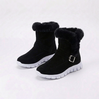 Maeve | Women's Plush-Trim Ankle Snow Boots