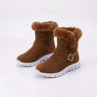 Maeve | Women's Plush-Trim Ankle Snow Boots