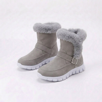 Maeve | Women's Plush-Trim Ankle Snow Boots
